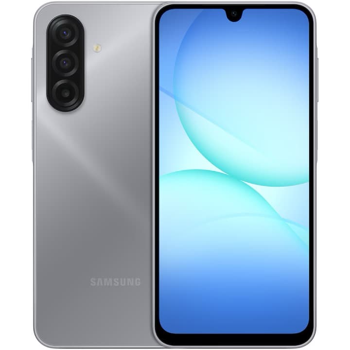Telefon mobil Samsung Galaxy A17, Dual SIM, 4GB RAM, 128GB, 4G, Gray