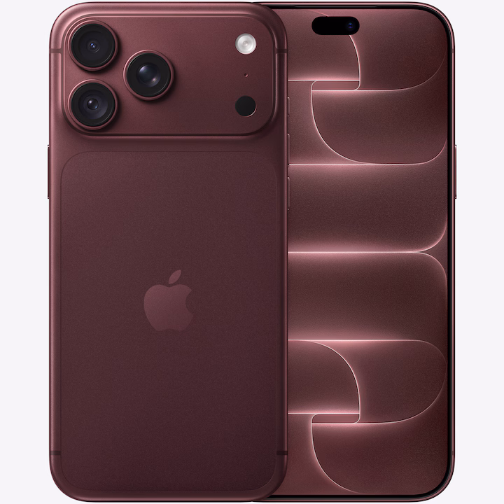 Telefon mobil Apple iPhone 18 Pro Max, 512GB, 5G, Burgundy