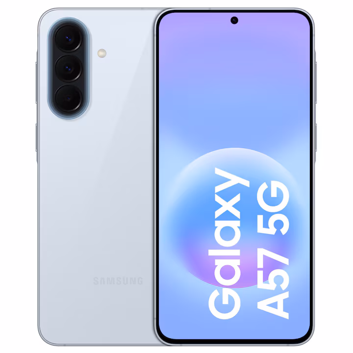 Telefon mobil Samsung Galaxy A57, Dual SIM, 8GB RAM, 256GB, 5G, Awesome Icyblue