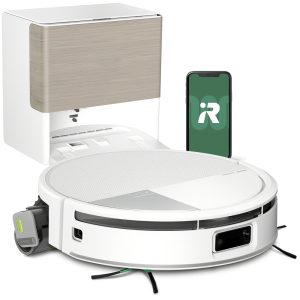 Aspirator robotizat cu mop iRobot Roomba Max 705 Combo + dock AutoWash - alb