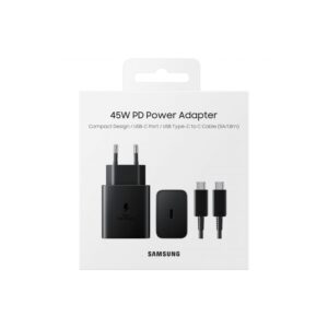 Incarcator retea Samsung EP-T4510XBEGEU, 1x USB Type-C, 3A, universal, Black