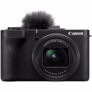 Aparat foto compact Canon PowerShot V1, 22.3MP, 4K 60p, f/2.8-4.5, 16-50mm, Negru