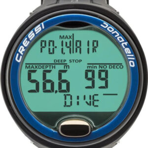 CressiSub Ceas de scufundări Donatello Negru/Albastru