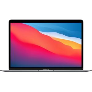 Laptop Apple MacBook Air 13-inch, True Tone, procesor Apple M1 , 8 nuclee CPU si 7 nuclee GPU, 8GB, 256GB, Space Grey, LAYOUT SPANIA