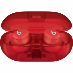 Casti BEATS Solo Buds, True Wireless, Bluetooth, In-Ear, Microfon, Transparent Red