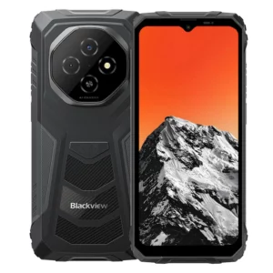 Telefon mobil Blackview Fort 1, 4G, 18GB Ram(6GB + 12GB extensibili), 256GB, 8 nuclee, 6.56'' HD+, Android 15, 10000mAh, Rezistent la praf/anti-picatura/impermeabil, Deblocare amprenta/Fata ID/NFC, Negru