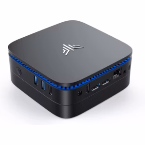 Mini PC AK1 Pro, Intel 11th Gen N5105 (pana la 2.9GHz), 8GB RAM / 256GB M.2 SSD, Windows 11 Pro, Suport 4K UHD, Dual Wi-Fi, BT 4.2, Negru
