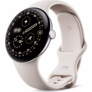Smartwatch Google Pixel Watch 4, 45mm, Porcelain/Silver